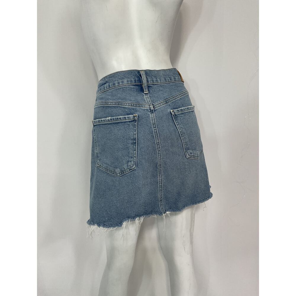 Citizens Of Humanity 'Beatnik' Blue Mini Skirt Size 28 - Picture 3 of 5